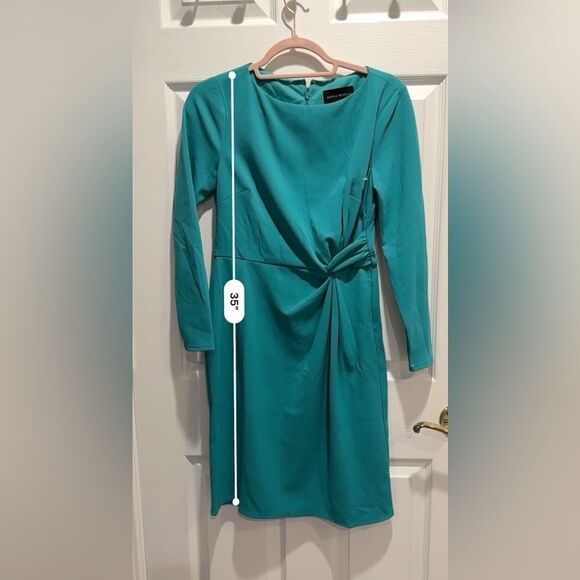 Donna Morgan for maggy front knot dress in size US 2 - Picture 7 of 8